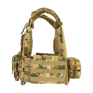 Gilet tactique personnalisé en usine OEM, peut être équipé d'un porte-plaque, gilet de sécurité à libération rapide avec poche triple pour chargeur - Product Image 5