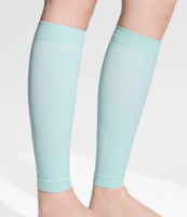 Manchons de compression sportifs personnalisés pour le football avec logo, chaussettes de compression pour mollets, chaussettes de sport