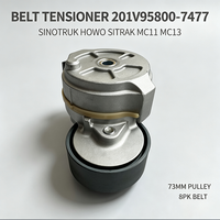 NUEVO Tensor de Correa Automático de Alta Calidad 201V95800-7477 para Sinotruk HOWO SITRAK MC11 MC13 para Motor de Camión Pesado, Repuestos