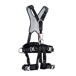 Harnais complet à cinq points pour <span class=keywords><strong>l</strong></span>'alpinisme, <span class=keywords><strong>l</strong></span>'escalade et le sauvetage d'urgence, équipement <span class=keywords><strong>de</strong></span> rappel, ensemble <span class=keywords><strong>de</strong></span> cordes <span class=keywords><strong>de</strong></span> sécurité - Product Image 6