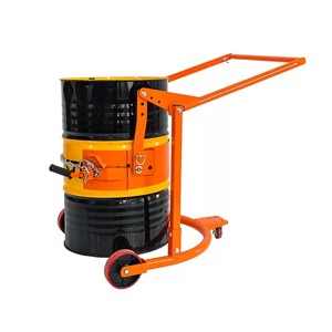 Stainless Steel Hydraulic Hand Operated <b>Oil</b> <b>Drum</b> Lifter Pallet Truck Manual Carrier Warehouse Material Handling Equipment - Product Image 4