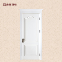 Porte intérieure JINXIN en bois massif MDF, design moderne, imperméable, insonorisée, peinte, pour hôtel/villa