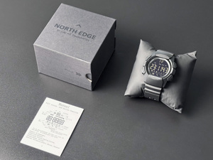 Reloj Inteligente NORTH EDGE, Monitor de Actividad Física, Podómetro, Monitor de Frecuencia Cardíaca, Resistente al Agua 100M, Reloj Unisex NORTH EDGE AK - Product Image 3
