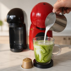 เครื่องดื่มชาเขียวมัทฉะแบบแคปซูล สำหรับเครื่องชงกาแฟแบบเสิร์ฟเดี่ยวขนาดใหญ่ รสครีมมี่ลาเต้ ราคาขายส่ง - Product Image 4