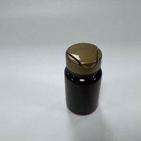 Flacon personnalisé pour pilules et capsules avec couvercle – Contenant en plastique pour comprimés et pilules