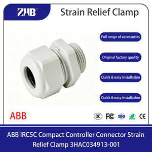 <span class=keywords><strong>ABB</strong></span> <span class=keywords><strong>IRC5</strong></span> C - Pince de connexion compacte pour armoire de commande - 3HAC034913-001 - Pince de connexion spéciale - Installation facile - Remplacement - Product Image 1