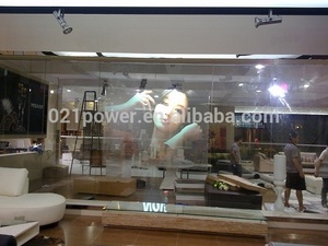 Trong suốt chiếu vải ngoài trời phim màu xám 3D màn hình trở lại Màn hình máy chiếu ngoài trời ba chiều cửa sổ phim - Product Image 6