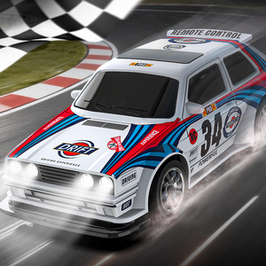 <span class=keywords><strong>Auto</strong></span> Telecomandata RC 2.4G 4WD Scala 1/43 KF34 per <span class=keywords><strong>Drift</strong></span> e Corse Sportive, Giocattolo RTR per Bambini - Product Image 4
