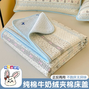 Cubrecama Reversible de una Sola Pieza con Diseño de Dibujos Animados, de Algodón y Forro Polar de Poliéster, Acolchado y Ajustable para Colchones Tatami y Futones - Product Image 2