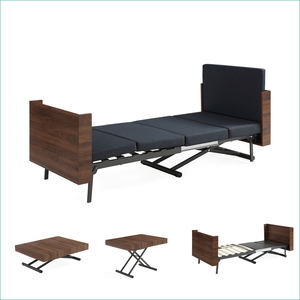 Canapé-lit multifonction 4 en 1, <span class=keywords><strong>table</strong></span> <span class=keywords><strong>basse</strong></span> convertible - Product Image 1