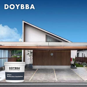 Revestimiento de aislamiento térmico de emulsión a base de agua de fábrica directa pinturas líquidas reflectantes impermeables blancas para exteriores para casas - Product Image 1