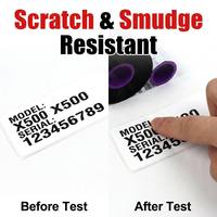 Cinta de Transferencia Térmica Compatible TTO de 33 mm x 600 m, Resina Premium Negra, Borde Cercano al Color, para Impresora
