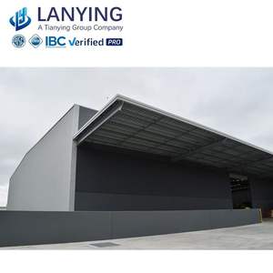 Structure de bâtiment en acier léger de conception moderne, ossature en acier, grands bâtiments, <span class=keywords><strong>traitement</strong></span> de surface galvanisé à chaud, garantie de 5 ans - Product Image 2