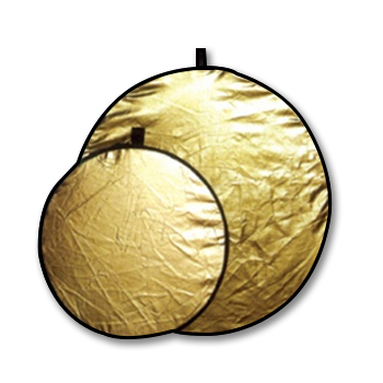 MASSA Portable Photography Fill Light Foldable Gold Silver Black Soft White 5-in-1 Handheld Reflector
