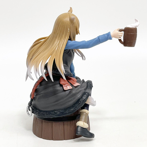 Figuras de Anime de PVC de Spice and Wolf, Estatuas de Manga, Juguetes de Colección para Chicas Otaku, Modelo de Gato Sentado en Barril de Vino - Product Image 3