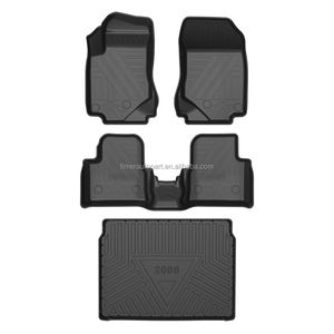 <span class=keywords><strong>Tappetini</strong></span> per Auto Personalizzati di Lusso in TPE Spessore 3MM Impermeabili Set Completo per <span class=keywords><strong>Peugeot</strong></span> Partner Tepee Defender 308 408 - Product Image 5