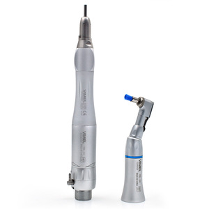 Máquina de Pulido y Esmerilado Dental de Baja Velocidad con Canal de Agua Externo, Cabezal Recto y Curvo de Baja Velocidad - Product Image 1