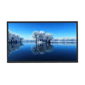 75-inch siêu mỏng 4K UHD LCD kỹ thuật số biển hiển thị tường hồng ngoại màn hình cảm ứng LCD quảng cáo máy đa phương tiện truyền thông Máy nghe nhạc kiosk