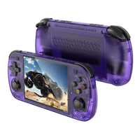 Console de jeu portable rétro R45H, format de poche, longue durée de vie de la batterie, Plug & Play, cadeau idéal pour les fans de jeux rétro