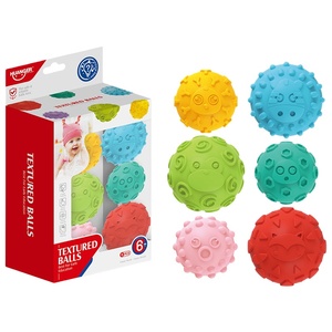Jouet Montessori, jouet sensoriel doux pour bébé, jouet à mâcher, jouet à presser, animaux, <span class=keywords><strong>balles</strong></span> texturées pour masser - Product Image 2