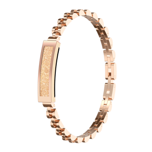 <span class=keywords><strong>Bracelet</strong></span> intelligent en acier inoxydable HRS magnétique pour les chercheurs de sommeil réparateur, suivi de la santé, suivi du sommeil, podomètre, fonctions d'appel - Product Image 3
