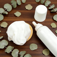 Shampooing pour cils 100 ml en gros, texture crème fouettée, végétalien, écologique, résistant à l'eau, outil de beauté pour extensions de cils, durée de conservation de 12 mois