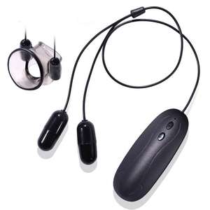 Вибратор для мужчин с длительным эффектом и кольцом для фиксации мошонки - Product Image 3