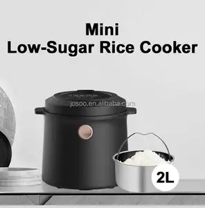 Peralatan pintar rumah dan Dapur, penanak nasi elektrik Multi tekanan kecil dengan mangkuk anti lengket panci dalam baja tahan karat