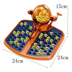 Jeu de société de famille classique et drôle Jeu de table Jouet de bingo royal Fournitures Ensemble de bingo Cage Jeu de <span class=keywords><strong>loto</strong></span> - Product Image 3