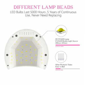 Offre Spéciale SUN 2C 33pcs Leds 48W Nail Salon Curing Art Manucure Machine Salon Polish Gel Sun Dryer UV LED Nail Lamp - Product Image 4