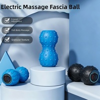 Masseur musculaire électrique musical transfrontalier pour le corps entier, avec balle de massage en forme d'arachide pour les pieds, pour le yoga, le fitness, l'exercice et la relaxation