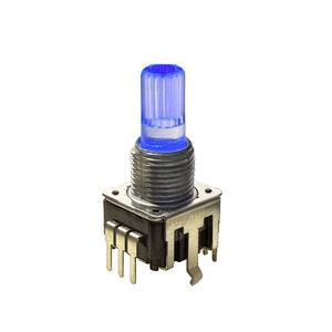 Potentiomètre rotatif vertical à axe long RD12S 12 mm, contrôleur de volume LED, réostat, film de carbone, boîtier métallique - Product Image 3