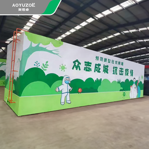 Paquete/Compacto/<span class=keywords><strong>Tipo</strong></span> modular Capacidad de tratamiento personalizada STP MBR MBBR AO Planta de tratamiento de aguas residuales - Product Image 5