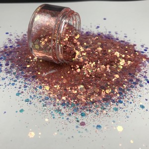 Écologique Paillettes <span class=keywords><strong>16</strong></span> Couleurs Chunky Paillettes pour <span class=keywords><strong>Le</strong></span> Corps Visage Cheveux Maquillage Nail Art Couleur Mélangée Paillettes - Product Image 5