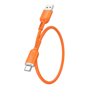 SUNGUY 18W Fast <b>Charging</b> Cable Silicone Phone Charger USB Data Power Cable for Mobile Phone Car Use - Product Image 1