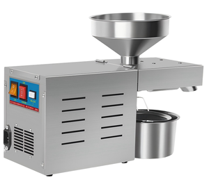Nouvelle Presse à Huile Commerciale Automatique Mini en Acier Inoxydable, Extraction à <span class=keywords><strong>Froid</strong></span> et à Chaud, Multi-Huiles, Capacité 3-6kg/h - Product Image 1