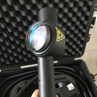 Machine de nettoyage au laser pulsé portable de 300 W dans une valise à roulettes