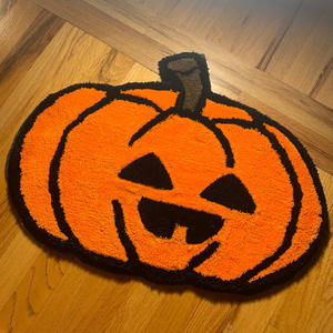 <span class=keywords><strong>Tappeti</strong></span> Moderni XinLan Economici e Lavabili per Esterni, <span class=keywords><strong>Tappeti</strong></span> Morbidi a Forma di Zucca di Halloween per Soggiorno - Product Image 1