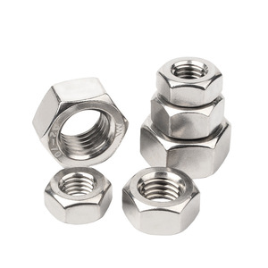 Chất lượng cao thép không gỉ SS304 316 din934 Hexagon Nuts M10 Hex <span class=keywords><strong>Nut</strong></span> Imperial chủ đề nhà máy chất lượng cao bu lông và đai ốc - Product Image 5