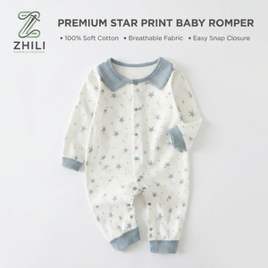 Tutina Neonato in Puro Cotone a Doppio Petto Senza Cuciture, Tutina Versatile <span class=keywords><strong>per</strong></span> Primavera Autunno Inverno, Abbigliamento da Esterno <span class=keywords><strong>per</strong></span> Neonato Maschio - Product Image 1