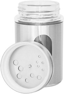 Barattolo Magnetico in Acciaio Inossidabile per Spezie e Contenitore Multiuso per <span class=keywords><strong>Sale</strong></span>, <span class=keywords><strong>Zucchero</strong></span> o Erbe – Lavaggio a Mano Consigliato – Scatola di Barattoli per Spezie - Product Image 2