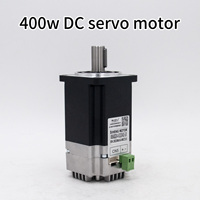 Motor Servo DC de Bajo Voltaje Integrado 48V 400W 1.27N.m 3000rpm 60mm NEMA24 con Codificador Absoluto de 17 bits IP54 y Controlador RS485 CAN