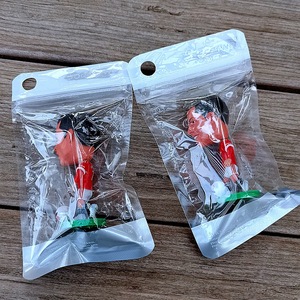 Fútbol C Rode Gea Pogba para Kane <span class=keywords><strong>Neymar</strong></span> Resina hecha a mano Adornos de muñecas de Navidad ecológicos Recuerdos circundantes - Product Image 2
