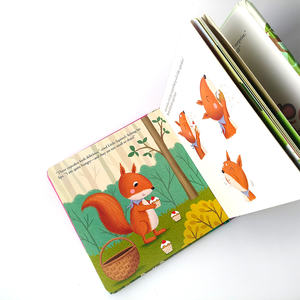 Libros de cuentos personalizados para niños, <span class=keywords><strong>Serie</strong></span> educativa de tapa dura, libro para niños, tablero personalizado interactivo, impresión de libros - Product Image 6