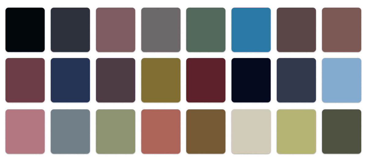 Colores personalizados