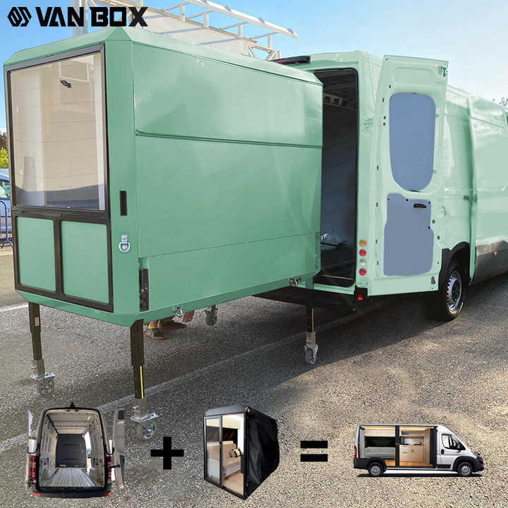 Modular Travel Trailer Home - Customizable Campervan Kit