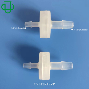 Válvula de Retención de Diafragma Unidireccional Mini de Plástico con Conexión de Tubo de Baja Presión para Gas y Sistemas Hidráulicos a Baja Temperatura - Product Image 3