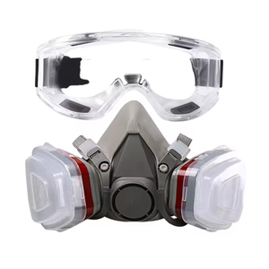 <span class=keywords><strong>Masque</strong></span> à gaz anti-poussière en polycarbonate de haute qualité pour la protection respiratoire personnelle en milieu industriel - Product Image 2