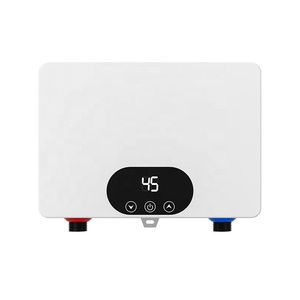 Chauffe-<span class=keywords><strong>eau</strong></span> électrique pour salle <span class=keywords><strong>de</strong></span> bain 6kW instantané pour douche IPX4 étanche Boîtier en plastique Chauffe-<span class=keywords><strong>eau</strong></span> électrique - Product Image 2