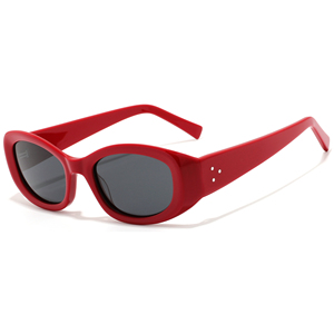Red Cat Eye Sunglasses Full Rim UV400 Protection Unisex Adult Style - Product Image 4